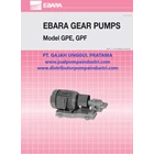 Ebara gear pump GPF 25 5