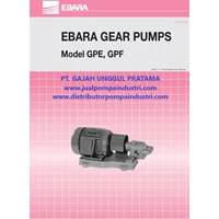 Gear Pump EBARA GPE 25