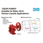 Gear Pump Koshin Oil Pump GB Series GB-25 1