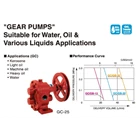 Gear Pump Koshin Oil Pump GC Series GC-25 1