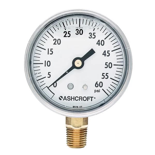 Ashcroft Brand Water Pressure Gauge 60 Bar